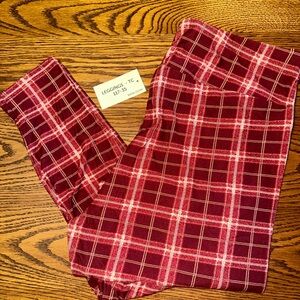 ❤️✨ NWT LuLaRoe Plaid Leggings (TC) ✨❤️